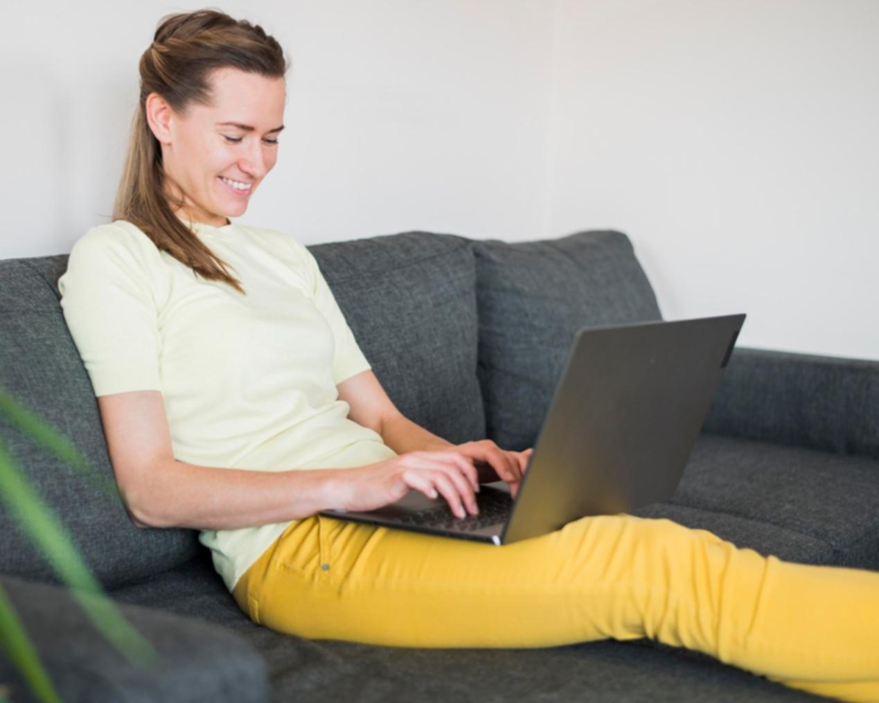 Business analyst reviewing financial reports and charts